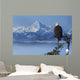 Bald Eagle Perched Wall Mural