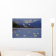 Trumpeter & Tundra Swans Rest @ Marsh Lake Wall Mural