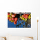 Commercial Fishing Boat Buoys And Gear Reflect Wall Mural