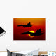 Jet Fighters Wall Mural