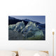 Recently Calved Icebergs Float On The Surface Of Mendenhall Lake Wall Mural
