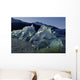 Recently Calved Icebergs Float On The Surface Of Mendenhall Lake Wall Mural
