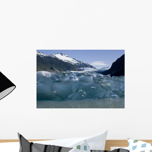 Recently Calved From The Terminus Of Mendenhall Glacier Wall Mural