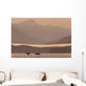 Humpback Whales Dive Showing Their Tails At Sunrise In Frederick Sound Wall Mural