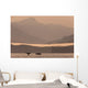 Humpback Whales Dive Showing Their Tails At Sunrise In Frederick Sound Wall Mural
