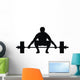 Weight Lifter Athlete Wall Decal
