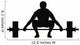 Weight Lifter Athlete Wall Decal