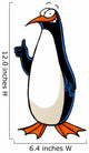 Comic Pinguin Wall Decal