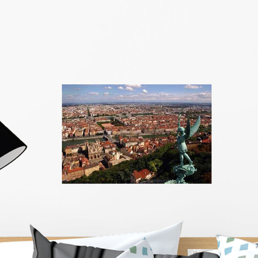 Lyon from Fourviere Wall Decal