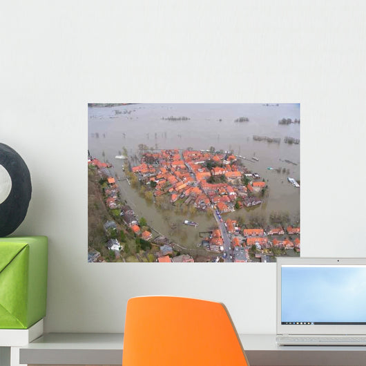 Flood Hitzacker Wall Decal