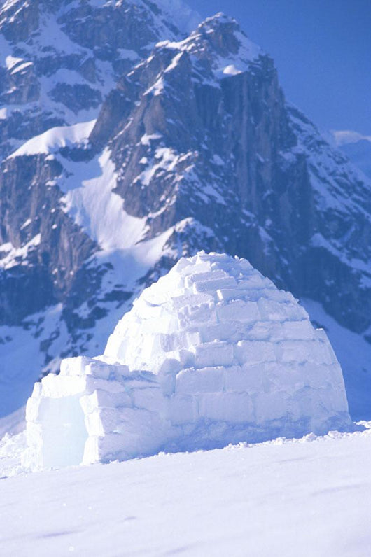 Igloo Ruth Amphitheater Day Scenic Alaska Range Interior Wall Mural