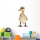 duck isolated on white Wall Decal