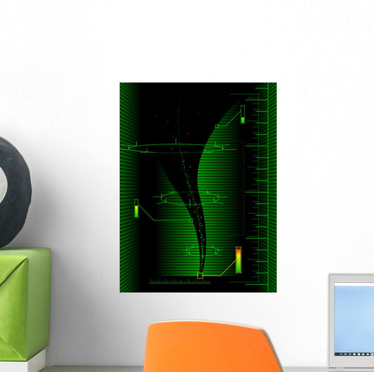 Tornado science abstract Wall Mural