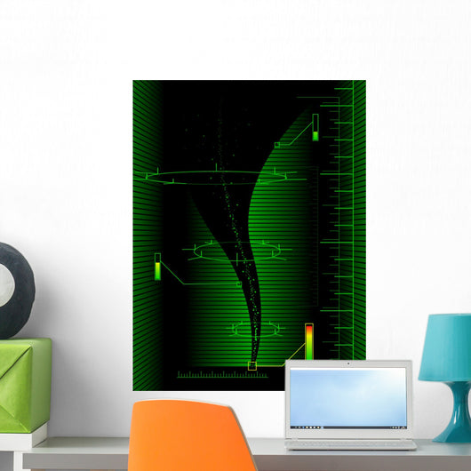 Tornado science abstract Wall Mural