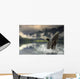 Humpback Whale Breaching Southeast Wall Mural