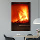 Kaminofenfeuer_02 Wall Mural