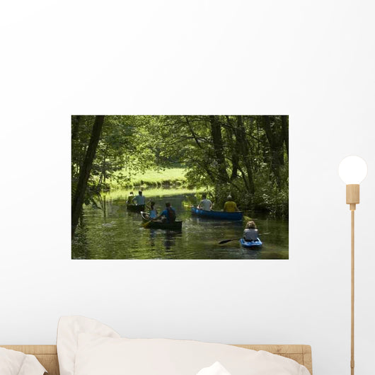 Mit Kanu Und Kajak Wall Decal
