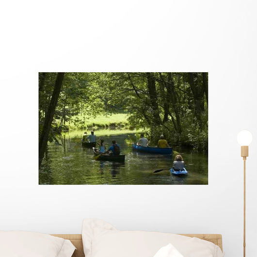 Mit Kanu Und Kajak Wall Decal
