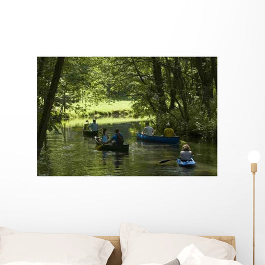Mit Kanu Und Kajak Wall Decal