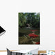 Grizzly Watches Salmon From Riverbank Digital Composite Wall Mural