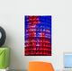 Spain, Colorful elevation of Agbar Tower Wall Mural