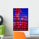 Spain, Colorful elevation of Agbar Tower Wall Mural