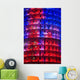 Spain, Colorful elevation of Agbar Tower Wall Mural