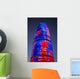 Spain, Colorful elevation of Agbar Tower Wall Mural