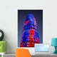 Spain, Colorful elevation of Agbar Tower Wall Mural