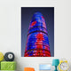 Spain, Colorful elevation of Agbar Tower Wall Mural