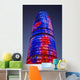Spain, Colorful elevation of Agbar Tower Wall Mural