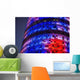 Spain, Colorful elevation of Agbar Tower Wall Mural