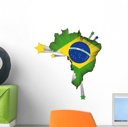 star brasil Wall Decal