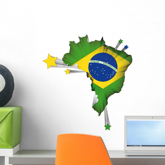 star brasil Wall Decal