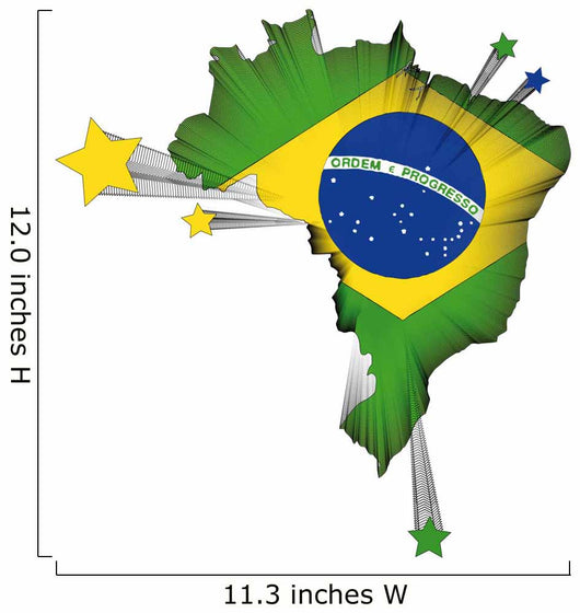 star brasil Wall Decal