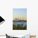 View of Shaikh Zayed Bin Sultan Al Nahyan Mosque from Shangri-la Hotel Wall Mural