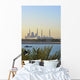 View of Shaikh Zayed Bin Sultan Al Nahyan Mosque from Shangri-la Hotel Wall Mural
