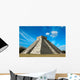 Mayan pyramid in Chichen-Itza, Mexico Wall Mural
