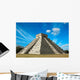 Mayan pyramid in Chichen-Itza, Mexico Wall Mural