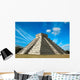 Mayan pyramid in Chichen-Itza, Mexico Wall Mural
