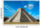 Mayan pyramid in Chichen-Itza, Mexico Wall Mural