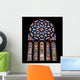 Stained Glasses From Chartres Cathedral France Wall Mural