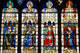Stained Glasses Detail From Chartres Cathedral France Wall Mural