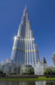 United Arab Emirates, View of Burj Khalifa hotel Wall Mural
