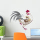 Paintbrush Rooster Wall Decal