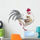 Paintbrush Rooster Wall Decal