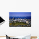 Aerial Of Anchorage Skyline Summer Alaska Wall Mural