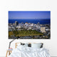 Aerial Of Anchorage Skyline Summer Alaska Wall Mural