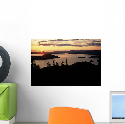 Sunset Sitka Sound Sitka Southeast Alaska Wall Mural