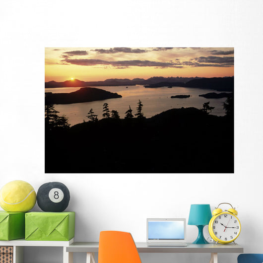Sunset Sitka Sound Sitka Southeast Alaska Wall Mural